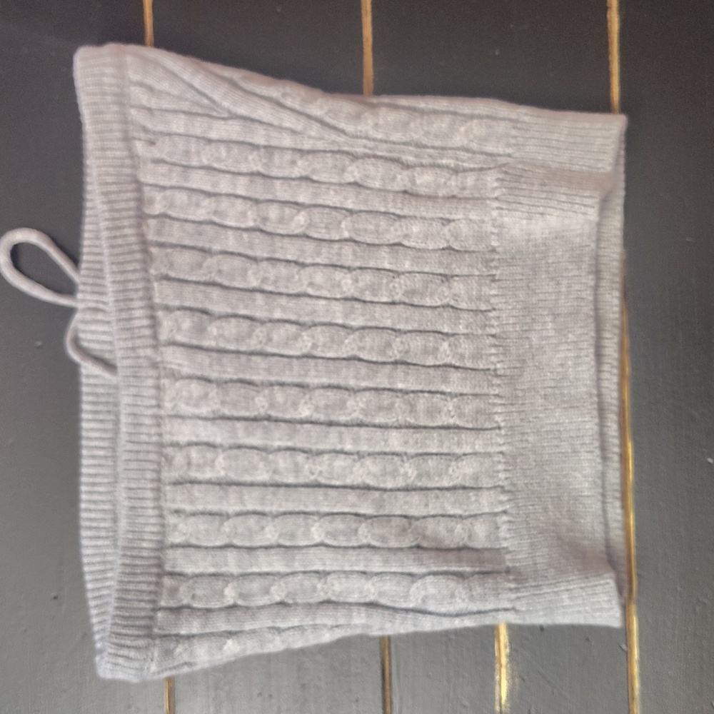 Gray Cable Knit Tube Top HONEY 🍯 🍯 🍯 MANGO 🥭🥭🥭🥭🥭 - Picture 10 of 13